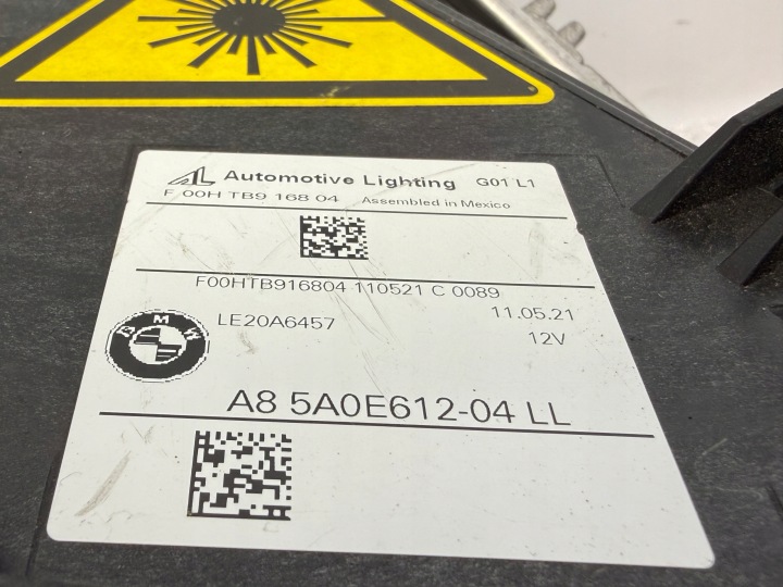 BMW X3 X4 G01 G02 PHARE GAUCHE DROITE LASER 5A0E612-04 5A29217-09 COMPLET