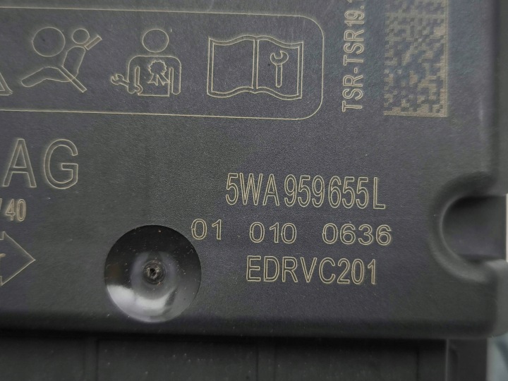SKODA OCTAVIA MK4 2024 CONTRÔLEUR MODULE AIRBAG