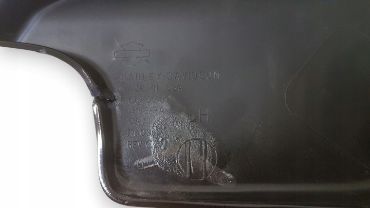 HARLEY DAVIDSON TOURING '09+ GAUCHE DÉFLECTEUR D'AIR PROTECTION CÔTÉ 66250-09