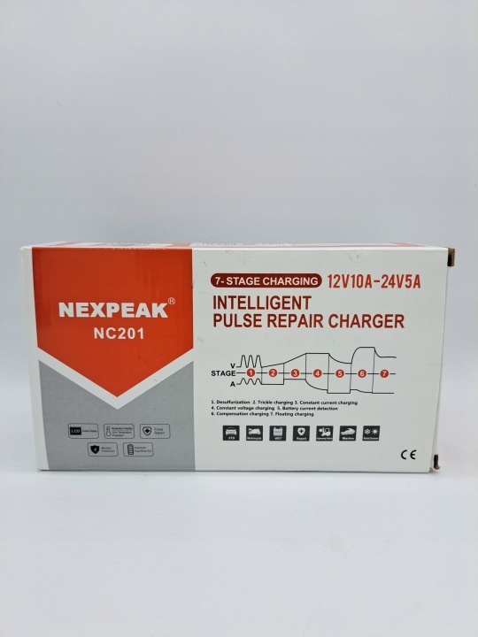 INTELLIGENTE CHARGEUR AUTOMOBILE NEXPEAK NC201 10A 12-24V