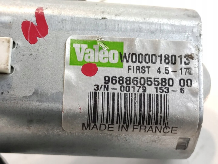 PEUGEOT 508 I 1 PETIT MOTEUR ESSUIE-GLACES ARRIÈRE 9688605580