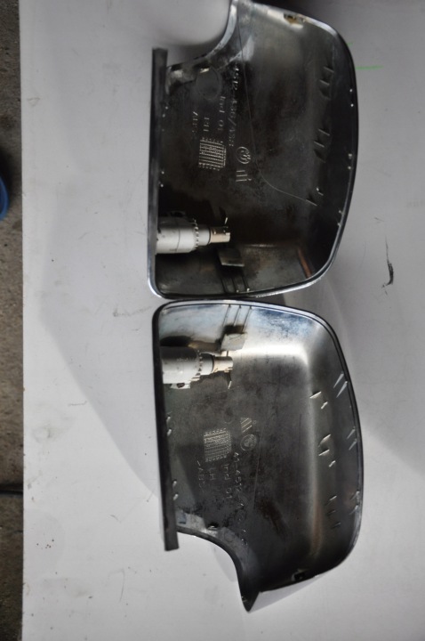BMW E53 REVÊTEMENTS SUR RÉTROVISEURS CHROME ORIGINAL