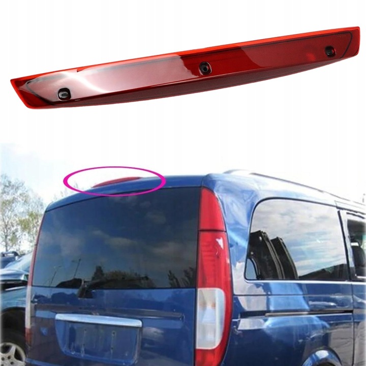 TROISIÈME LANTERNE STOP PHARE LED VERS MERCEDES VITO VIANO W639 2003 A6398200056