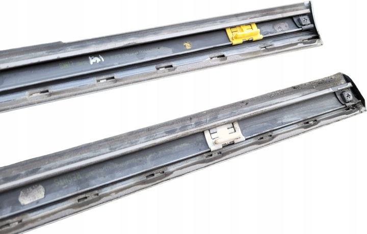 AUDI A6 C6 LIFT BAGUETTES PORTES INFÉRIEUR AVANT ARRIÈRE ENSEMBLE LX7V