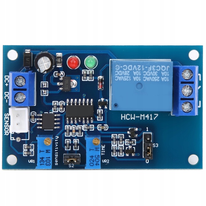 2 CV XHM131 FOTOREZYSTOR MODULE CAPTEUR FEUX 12V AVEC PRZEKAZNIKIEM 10A 250VAC