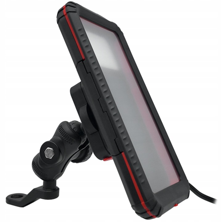 FREEDCONN MC42 POIGNÉE MOTOCYCLETTE AVEC LADOWANIEM INDUKCYJNYM USB-C QC3.0