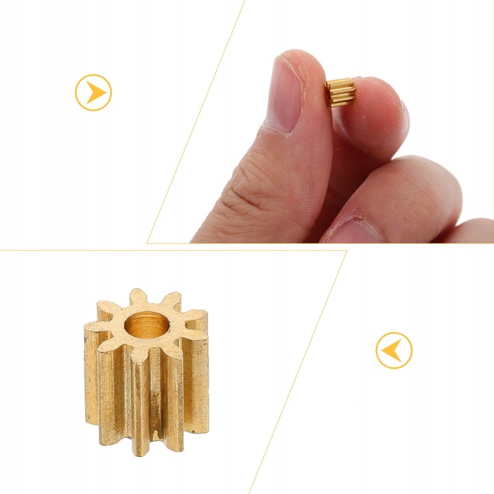 20 PIÈCES LÉGER ZLOTO CUIVRE 9-ZEBNE KOLO DENTÉ VERS MODÈLES MECHANICZNYCH