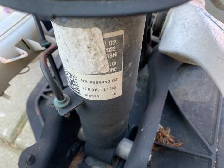 ROTULE DE DIRECTION AMORTISSEUR ARRIÈRE DROITE G05 G06 X5 X6 VDC 22376110 6896442