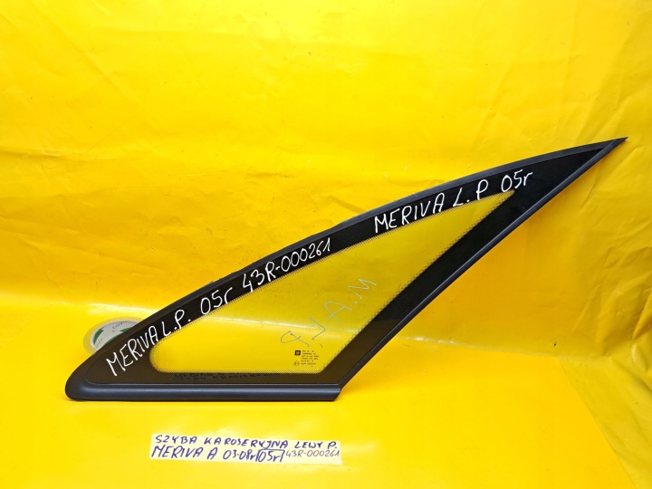 VITRE CARROSSERIE GAUCHE AVANT OPEL MERIVA A 03-08R 2005R 43R000261