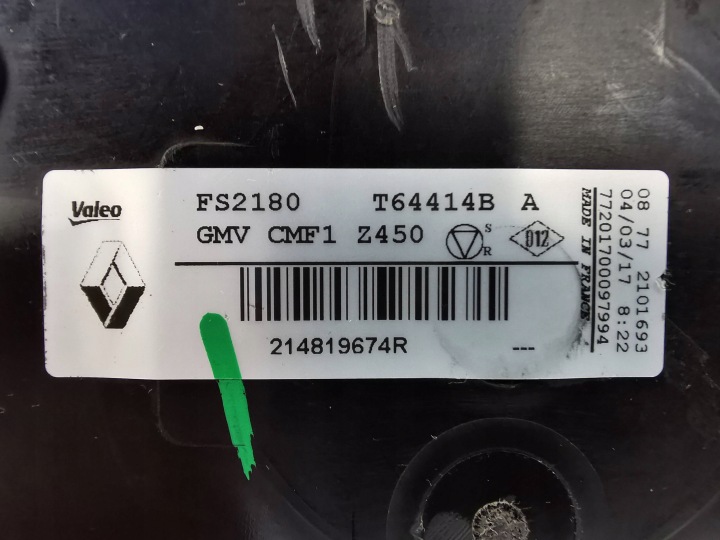 RENAULT SCENIC 4 IV 16-22 1.2 TCE RADIATEUR VENTILATEUR ENSEMBLE 214109798R