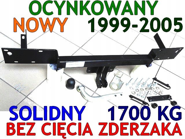 SOLIDNY BARRA DE REMOLQUE HOLOWNICZY+WIAZKA ROVER 75 BERLINA 4D 