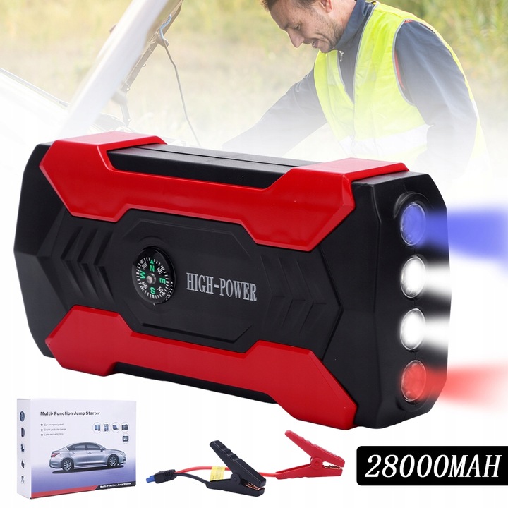 DISPOSITIVO DE ARRANQUE PARA COCHE JUEGO 28000MAH 