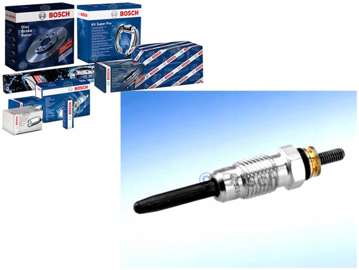 BOUGIE DE PRÉCHAUFFAGE RENAULT CLIO 1.9D 94- 0 250 202 024 BOS