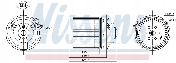 VENTILATEUR NISSAN