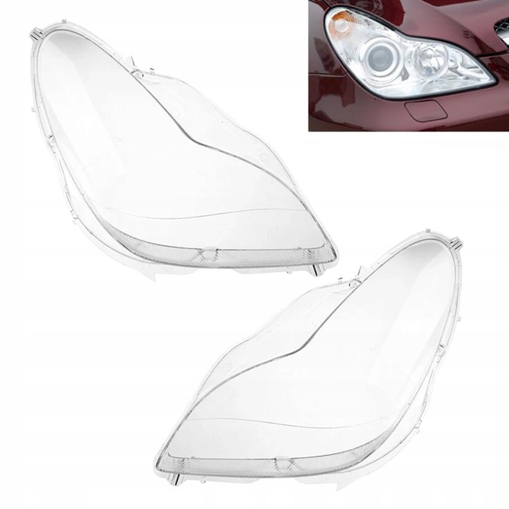 LEWY+PRAWA PLAFONNIER VERRE PHARES VERS MERCEDES W219 CLS 2004-2011