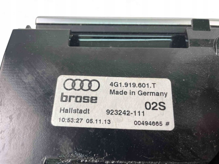 ÉCRAN NAVIGATION AUDI A6 (4G2, C7, 4GC) 4G1919601T 32578022 2013
