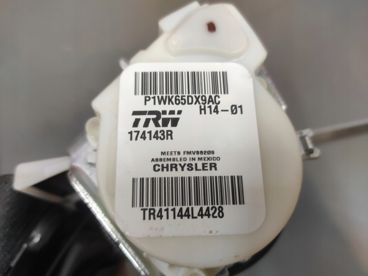 JEEP CHEROKEE KL 2.0 CRD 13-18 CEINTURE DE SÉCURITÉ DROIT GAUCHE ARRIÈRE ORIGINAL