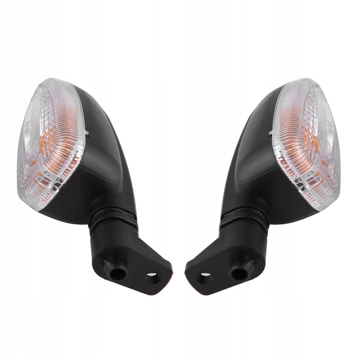 2 PIEZAS LUZ DIRECCIONAL MOTOCYKLA BMW F800 PRZEZROCZYST 