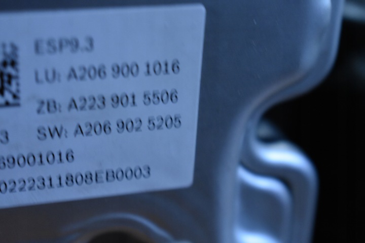 PARFAIT CONTRÔLEUR POMPE ABS 4MATIC MERCEDES W206