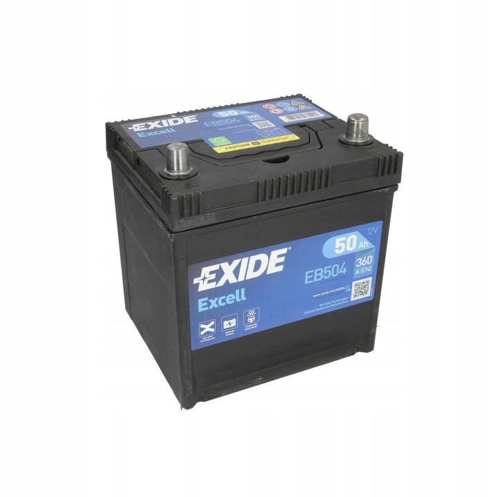 BATTERY EXIDE EB504 photo 3 - milautoparts-fr.ukrlive.com