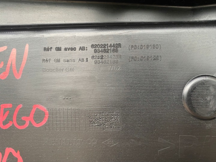 OPEL MOVANO 3 10 PARE-CHOCS AVANT AVANT SOUS PHARES ANTIBROUILLARD NEUF ORIGINAL
