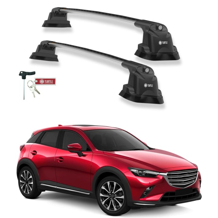 TURTLE ROOF RACK FOR MAZDA CX-3 (DK) 2015-2024 AIR3