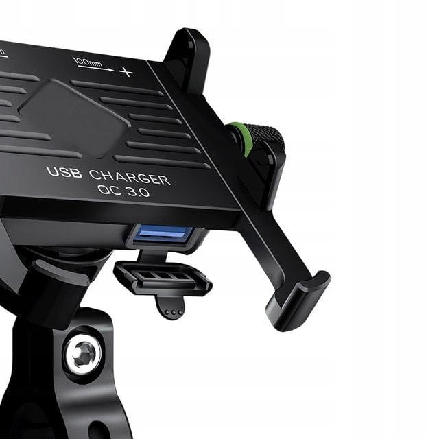 PARA MOTOCICLETA SOPORTE NA TELÉFONO - TRAGALUZ DISPOSITIVO DE CARGA USB QC3.0 NA MOTOCICLETA 