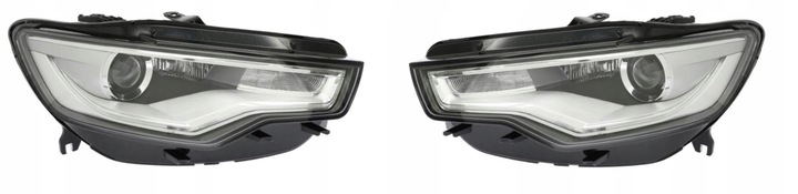 TAPACUBO FAROS VIDRIO - FARO XENÓN - AUDI A6 C7 4G 4G0 2011-2015 DERECHA 