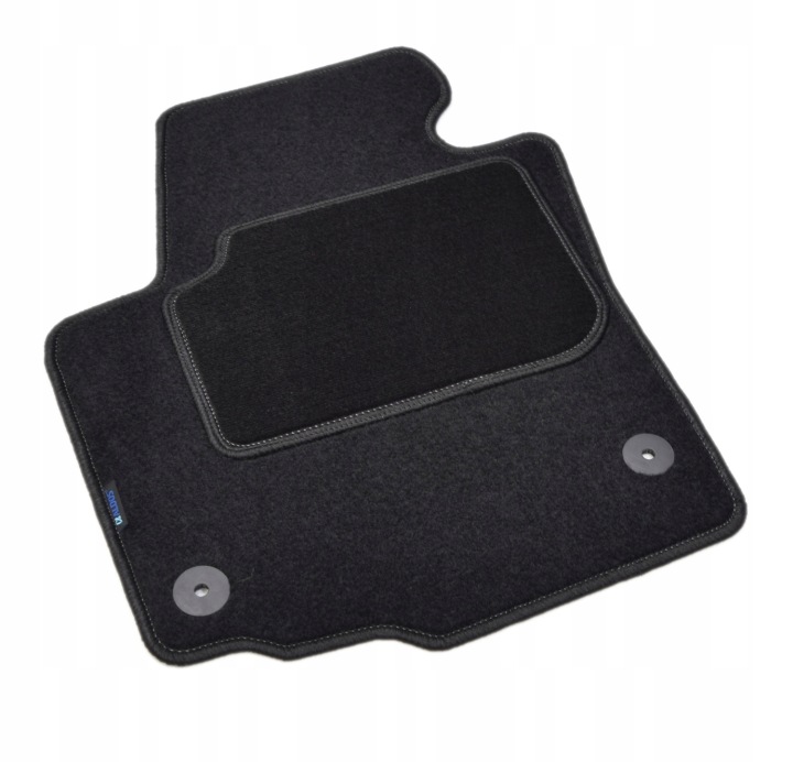 VW GOLF PLUS 2005-2014R. NOIR TAPIS DE SOL VELOURS ALDOS. SILVER PC