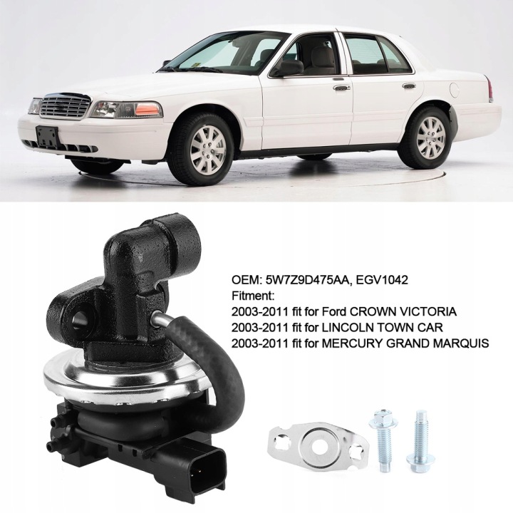 VANNE EGR 5W7Z9D475AA SUBSTITUT PASUJACY VERS FORDA