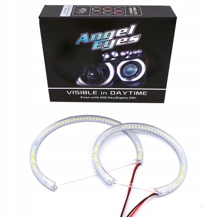 X5 E53 BMW ANILLOS DIODO LUMINOSO LED ANGEL EYE AL 2 FAROS POTENTE 