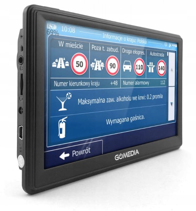 NAVEGACIÓN DE AUTOMÓVIL GPS 7 IGO MAPAS EUROPA POLACO TIR BUS MAPAS COCHE DE CARGA 