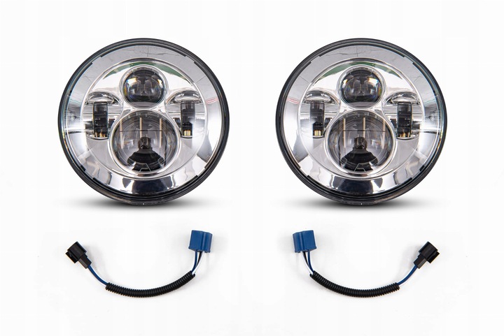 JEEP WRANGLER JK 2007-2018 FAROS PARTE DELANTERA DIODO LUMINOSO LED 7'' 