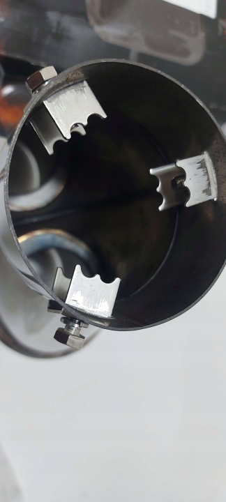 EMBOUT ÉCHAPPEMENT SIMONI RACING TRX/107 DIAMÈTRE 88MM ACIER SZLACHETNA