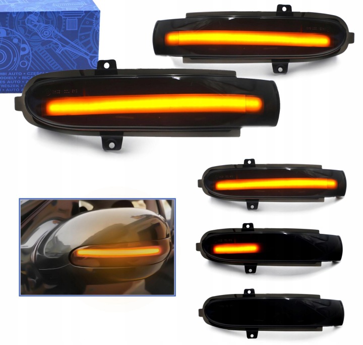 FLOTTANT DYNAMIQUE CLIGNOTANTS LED MERCEDES C CLASSE W203 S203 CL203