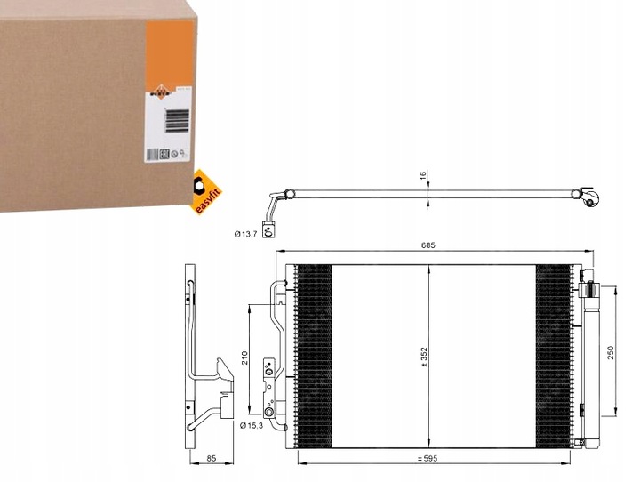 CONDENSADOR NRF 35970 