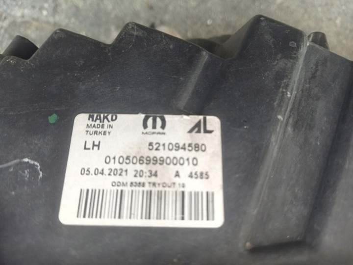 FIAT DOBLO LIFT 2015 PHARE GAUCHE AVANT 521094580