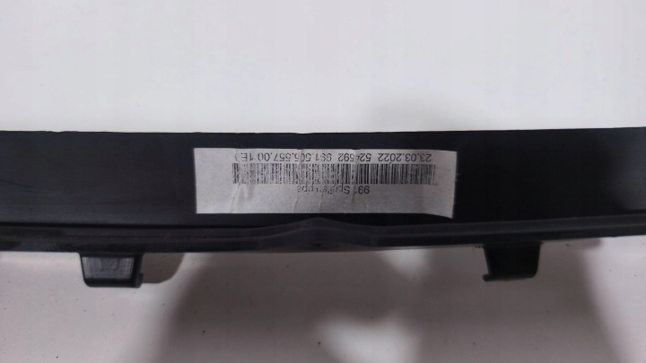 SPOILER DOUBLURE PARE-CHOCS AVANT AVANT PORSCHE 911 992 OE 99150555700
