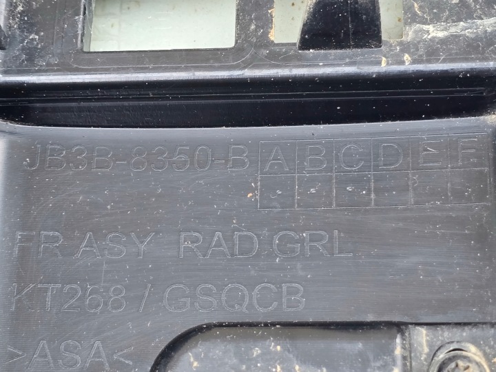 FORD RANGER WILDTRACK LIFT 2019-2022 CALANDRE RADIATEUR GRILLE JB3B-8350-B
