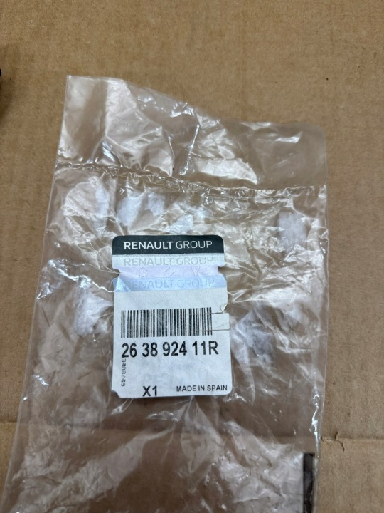 RENAULT MEGANE III 3 SUPPORTS CAPTEURS MARCHE ARRIÈRE PDC NOUVEAU ORIGINE 263892411R