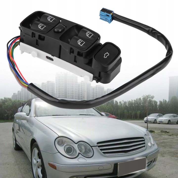 INTERRUPTEUR PRINCIPAL ÉLÉVATEUR VITRES VERS MERCEDES C209 CLK-CLASS A2098203410