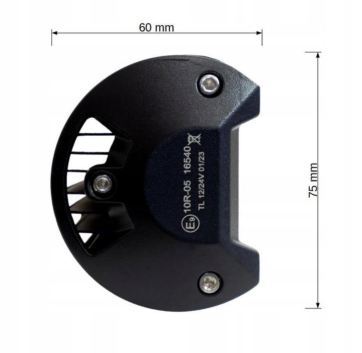 FARO EN FUNCIONAMIENTO HALÓGENO PANEL DIODO LUMINOSO LED COMBO 504 WAT 94 CM 