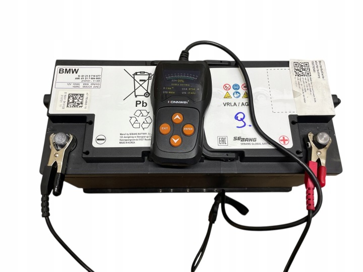 BATTERIE AGM START-STOP 12V 105AH 950A BMW 2021R ORIGINAL