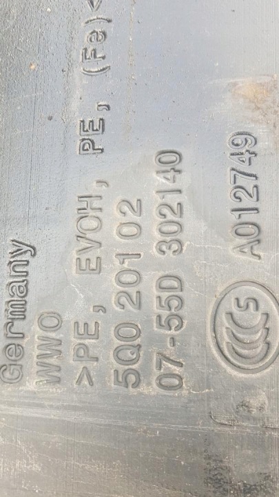 RÉSERVOIR CARBURANTS 1.5TSI VW GOLF VII 5Q0201085M