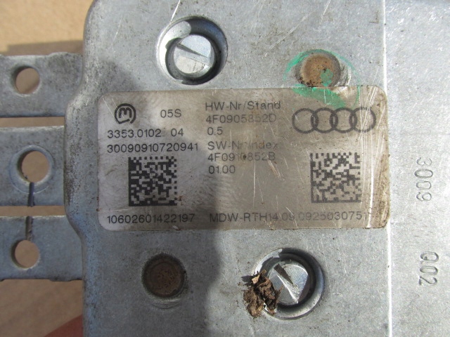 AUDI A6 C6 LIFT 2.0 TDI ORDINATEUR MOTEUR 03L906019AE CONTACTEUR D'ALLUMAGE 4F0909135D