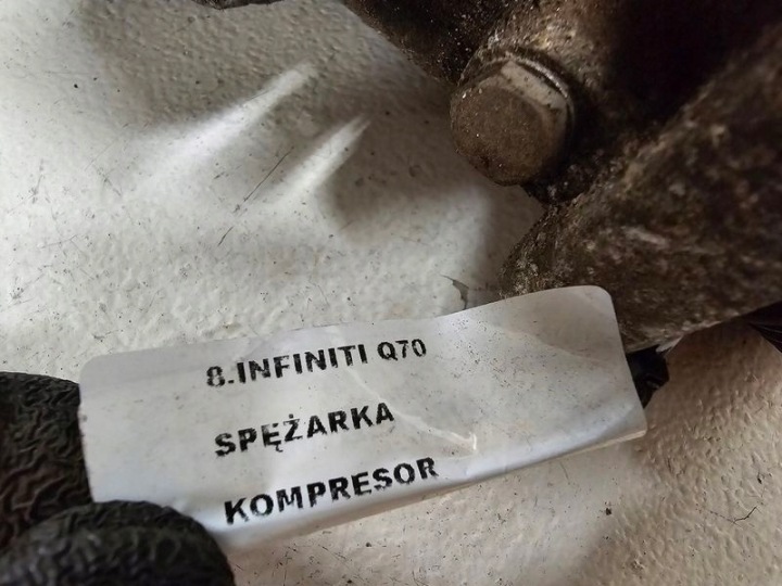 INFINITI M30 Q70 3.0 D COMPRESSEUR DE CLIMATISATION CLIMATISATION CLIMATISATION 926001MS0A