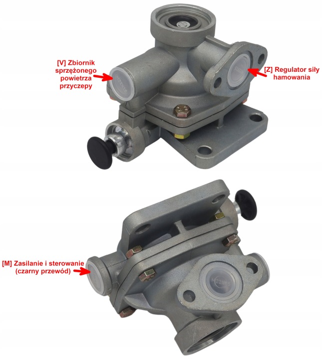 SOUPAPE DE FREIN HZS-2 RÉGULATEUR SILY FREIN 4-ZAKRES D35 D47.