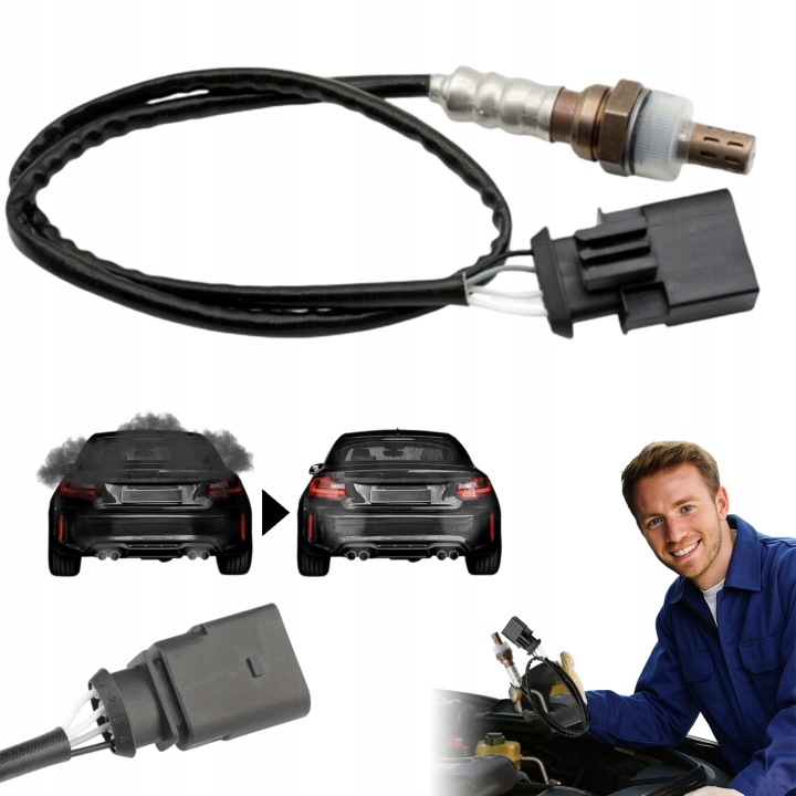 SONDE LAMBDA 4-PINOWA ZA CATALYSEUR VERS AUTOMOBILES OSOBOWYCH VW GOLF
