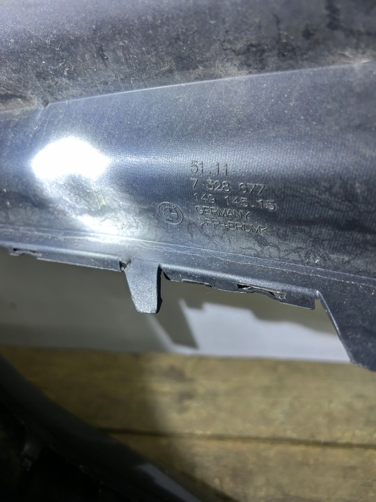 PARE-CHOCS AVANT AVANT BMW 2 F45 F46 2014-2018 ORIGINAL ENTIER