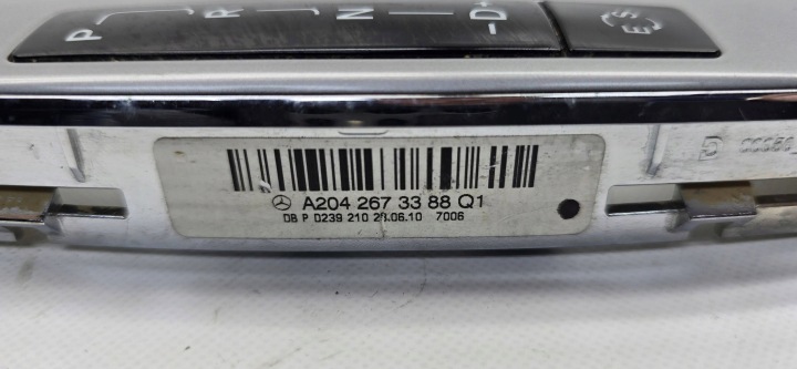 CHÂSSIS POMMEAU DE LEVIER DE VITESSES VITESSE MERCEDES W204 A2042673388
